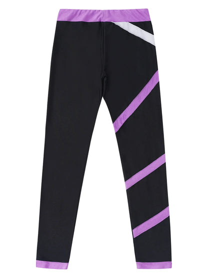 Girls' Figure Skating Leggings