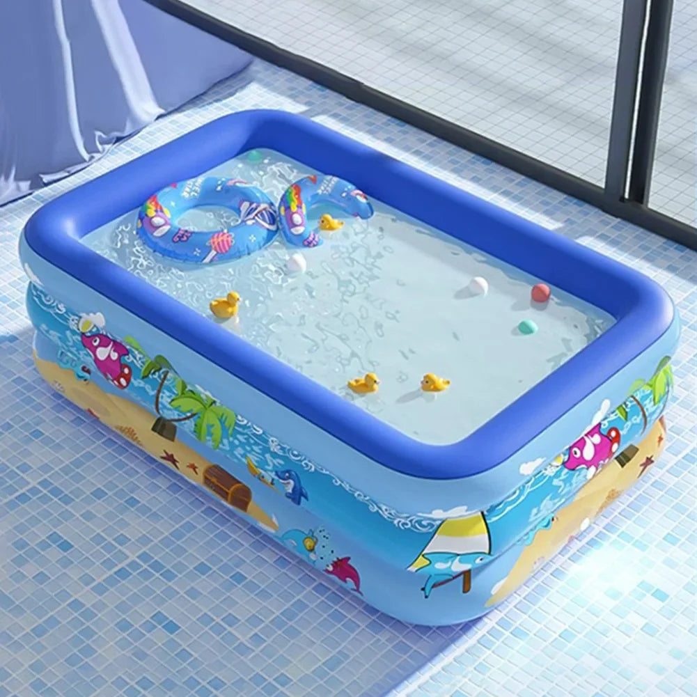 Indoor Outdoor Inflatable Pool for All Ages  60/111/120cm