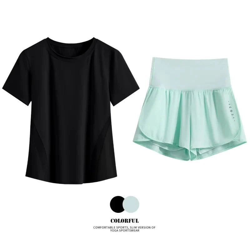 Women’s 2-Piece Breathable Summer Sports Set