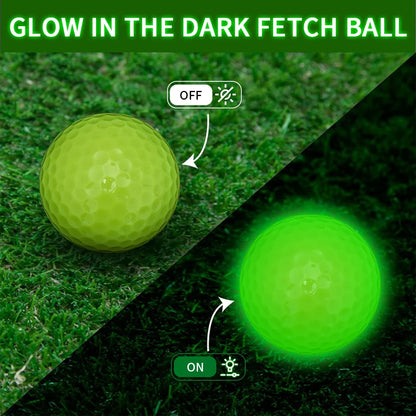 Caiton Glow Golf Balls: Long-Lasting Luminous for Night