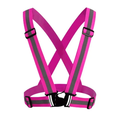 Durable Reflective Safety Vest for Nighttime Activities