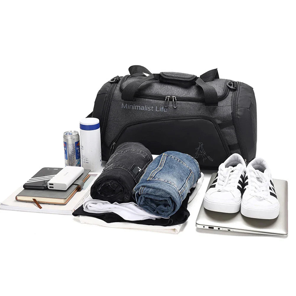Heavy-Duty Travel Gym Bag for Frequent Travelers