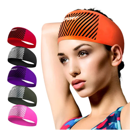 Moisture Wicking Headband for Cycling