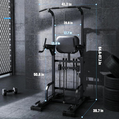 440lb Capacity Power Tower for Home Workouts
