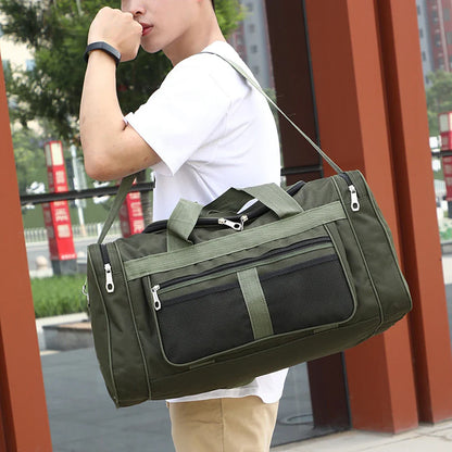 Large Capacity, Waterproof Fitness Backpack with Shoe Compartment
