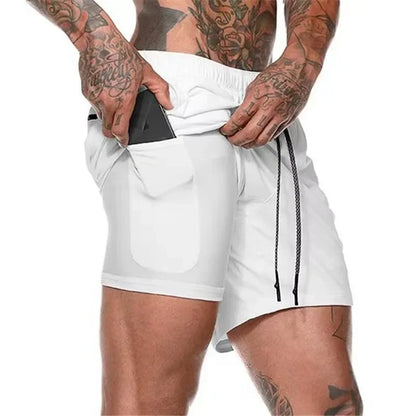 Men's Quick-Dry Running & Gym Shorts Workout Gear