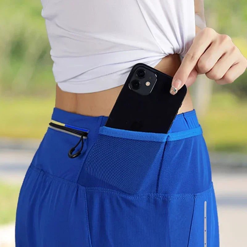High-Waist Women's Workout & Yoga Shorts