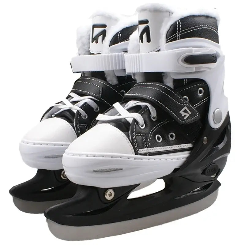 Comfortable & Adjustable Ice Skates for Kids Teens & Adults