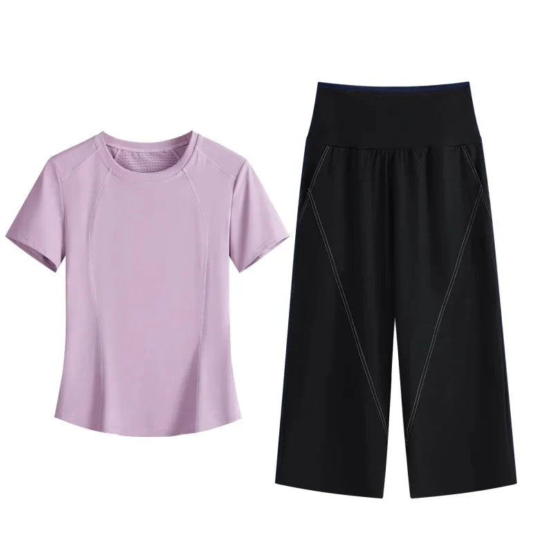 Women’s Loose-Fit 2-Piece Yoga & Sport Set