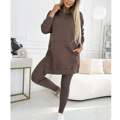 Perfect Winter Outfit  Hoodie and Leggings Set