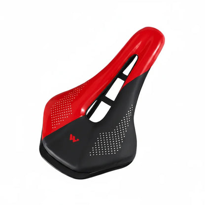 Hollow Road Bike Seat: Wear-Resistant Leather Saddle