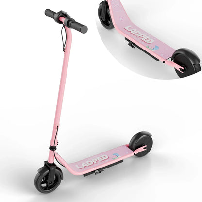 Kids Electric Scooter with Solid Tires & 10-Mile Range