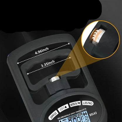 Precision Hand Grip Tester  265lbs 120kg  USB  LCD