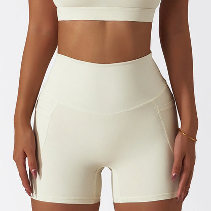 High Waisted Yoga Shorts for Women