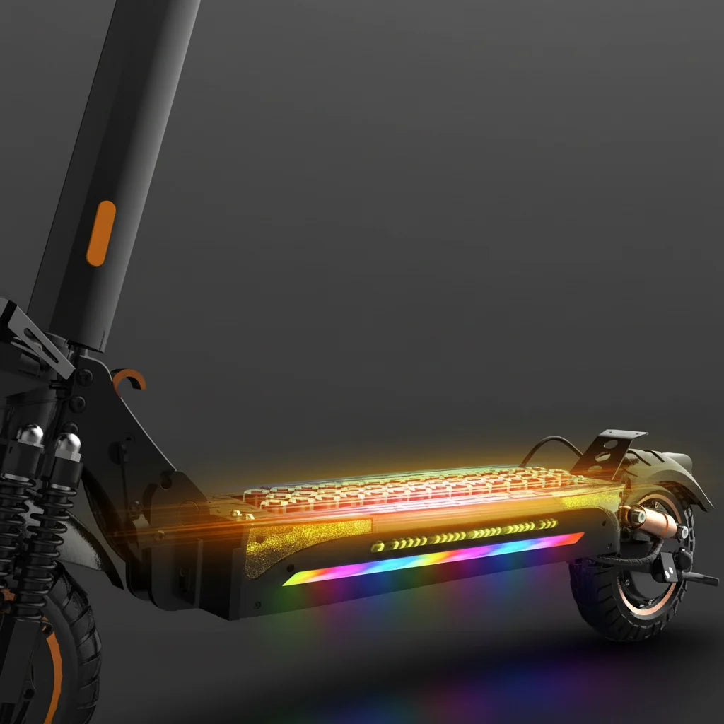 Off-Road Adult Electric Scooter: Dual Suspension & Long Range