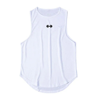 Men's Summer Running Vest & Gym Tank Top Quick-Dry