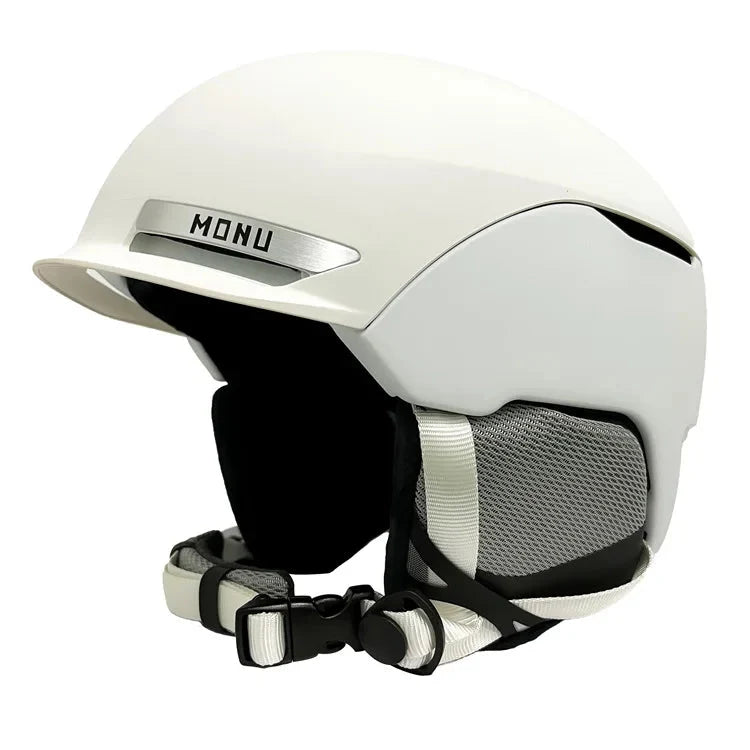 Lightweight Protection  One Piece Ski Helmet