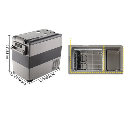 Portable Car Fridge Keep Your Food & Drinks Cold on the Go 20-55L