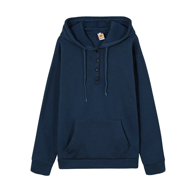 Cozy and Casual  Women's Hooded Sweatshirt
