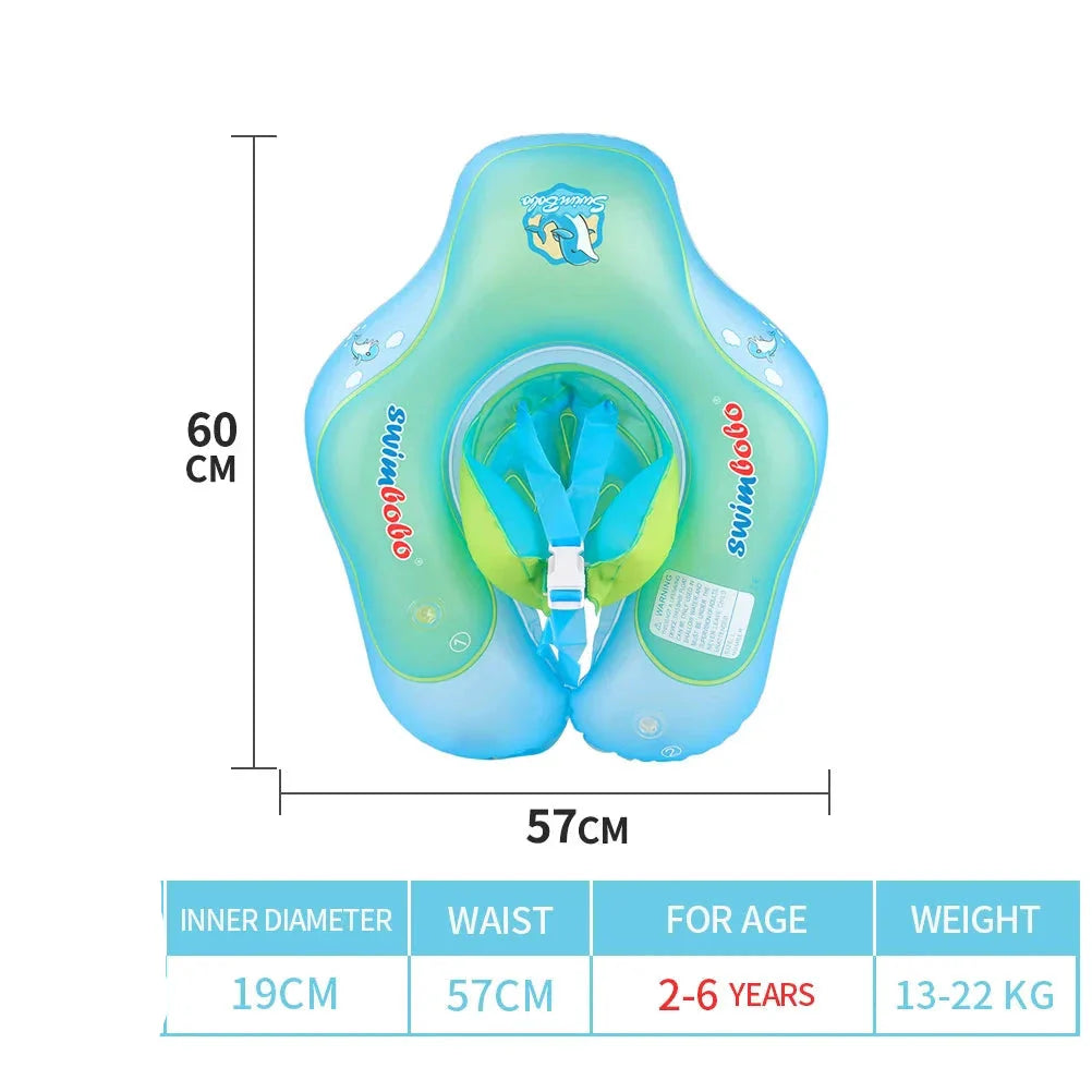 Double-Ring Infant Floaties Perfect for Pool Parties and Beach Days
