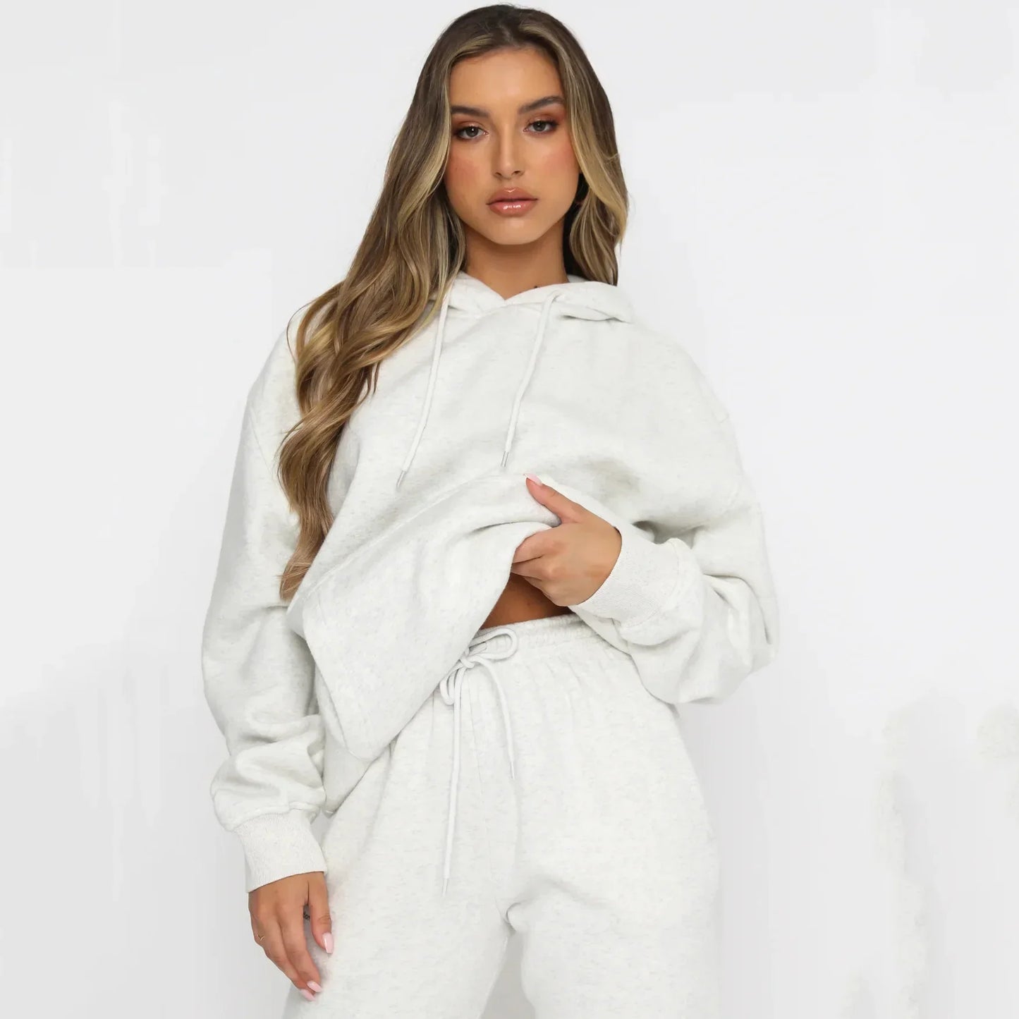Cozy and Stylish  2 Piece Tracksuit Set