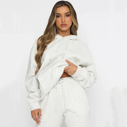 Cozy and Stylish  2 Piece Tracksuit Set
