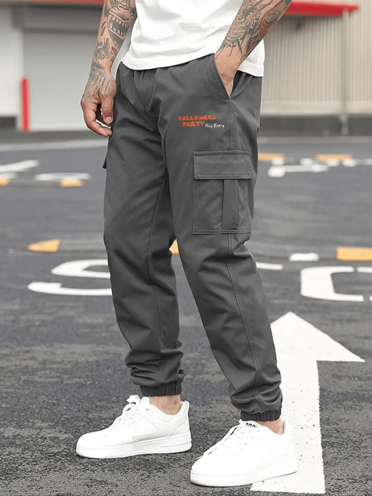 Casual Lightweight Cargo Pants Multi-Pocket Outdoor Fit