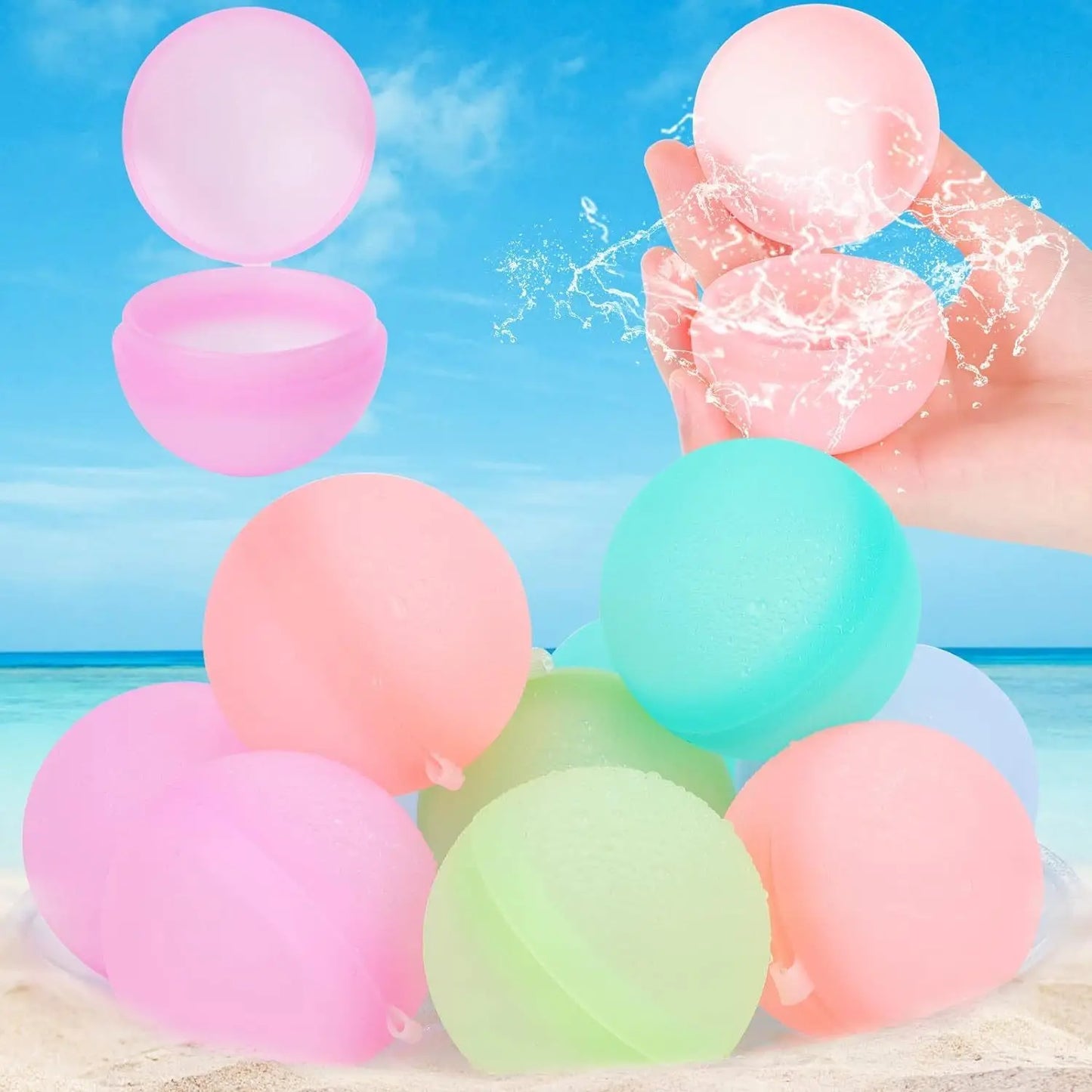 Reusable Water Bombs Soft Silicone