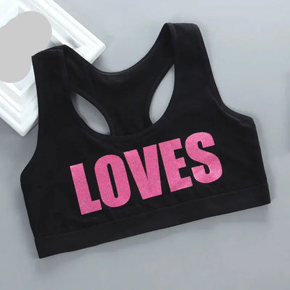 Cotton Training Bras for Growing Girls, Ages 8-18