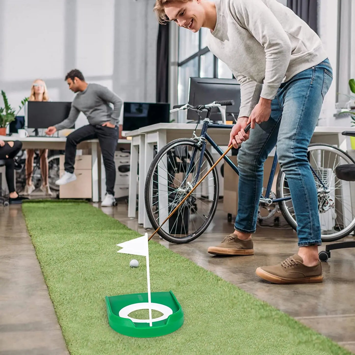 Golf Putting Cup Training Aid  Indoor Outdoor Practice