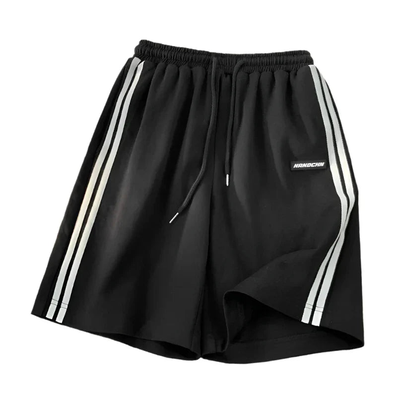 Striped Wide Leg Shorts