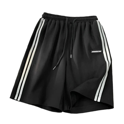 Striped Wide Leg Shorts