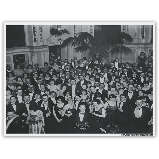 The Overlook Hotel Party Photo Flexible Magnet