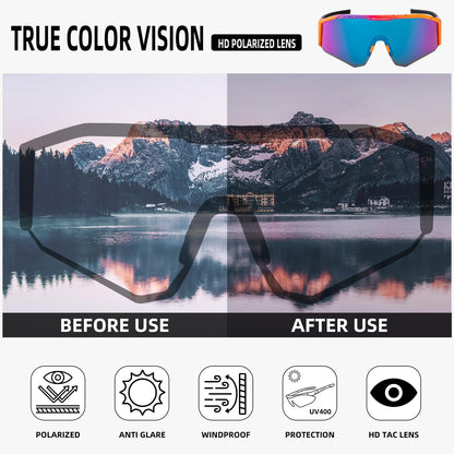 Polarized Sunglasses with Adjustable Fit (UV400)