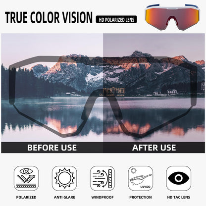 Polarized Sunglasses with Adjustable Fit (UV400)