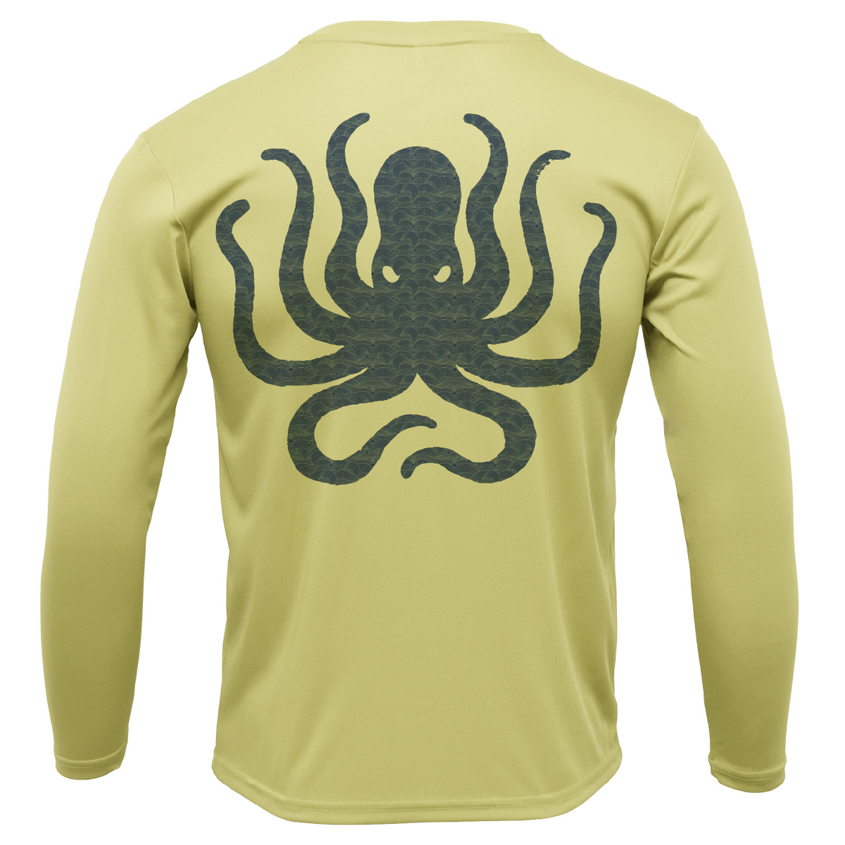 Michigan Freshwater Born Kraken Boy's Long Sleeve UPF 50+ Dry-Fit Shirt