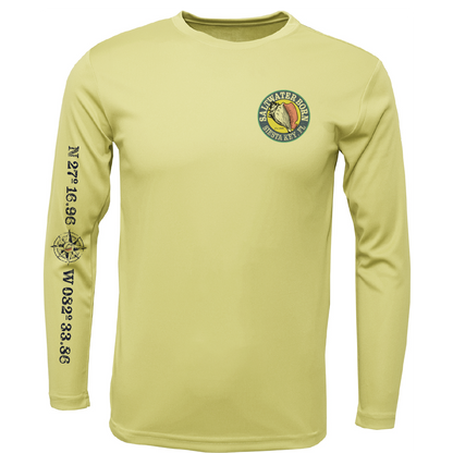 Siesta Key, FL Snook Men's Long Sleeve UPF 50+ Dry-Fit Shirt