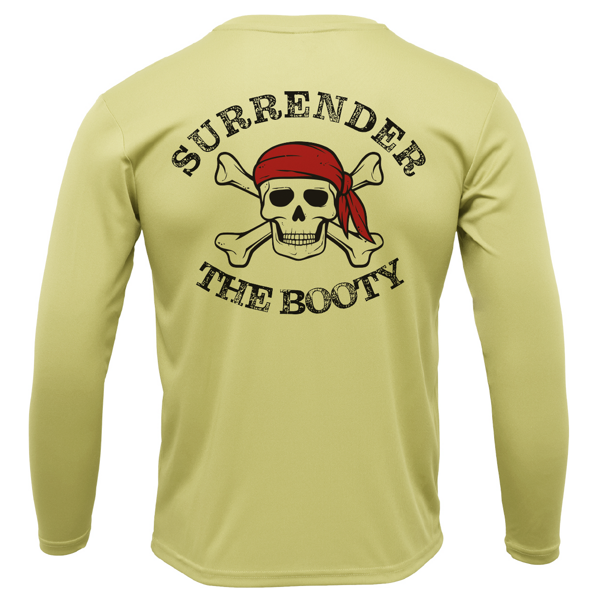 Michigan Freshwater Born "Surrender The Booty" Boy's Long Sleeve UPF 50+ Dry-Fit Shirt