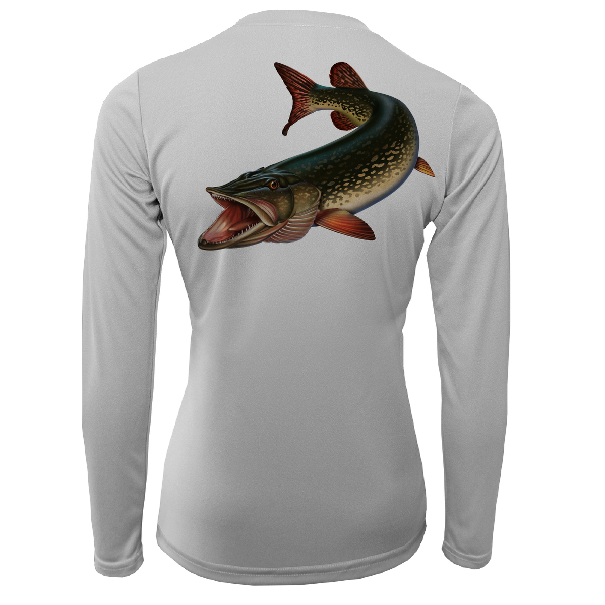 Florida Freshwater Born Pike Women's Long Sleeve UPF 50+ Dry-Fit Shirt
