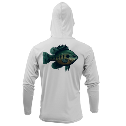 Florida Freshwater Born Bluegill Women's Long Sleeve UPF 50+ Dry-Fit Hoodie