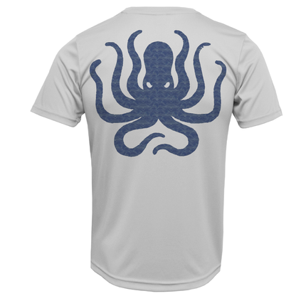 Charleston, SC Palmetto Logo Kraken Men's Short Sleeve UPF 50+ Dry-Fit Shirt