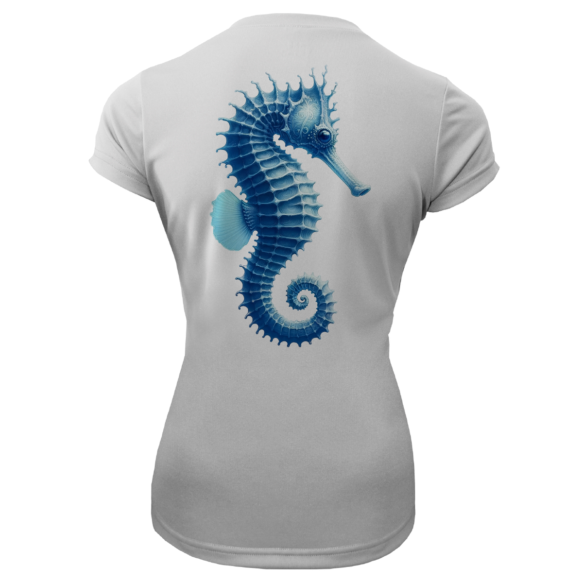 Key West, FL Seahorse Women's Short Sleeve UPF 50+ Dry-Fit Shirt