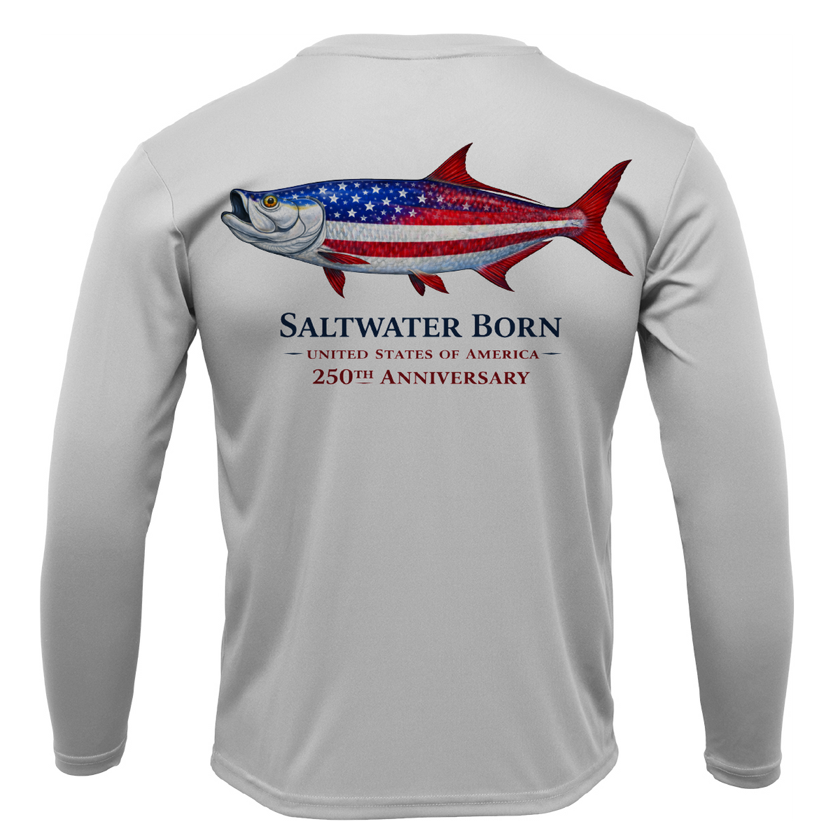 250th Action Tarpon Girl's Long Sleeve UPF 50+ Dry-Fit Shirt