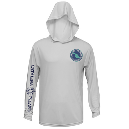Avalon, CA Underwater Reef Adventure Men's Long Sleeve UPF 50+ Dry-Fit Hoodie