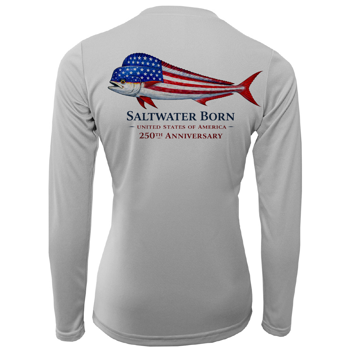 250th Anniversary Action Mahi Women's Long Sleeve UPF 50+ Dry-Fit Shirt