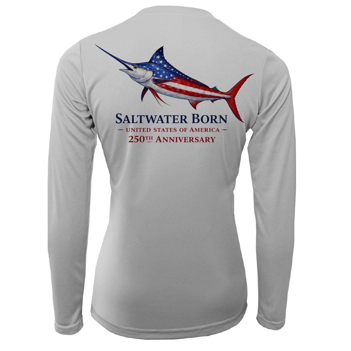 250th Anniversary Action Marlin Women's Long Sleeve UPF 50+ Dry-Fit Shirt