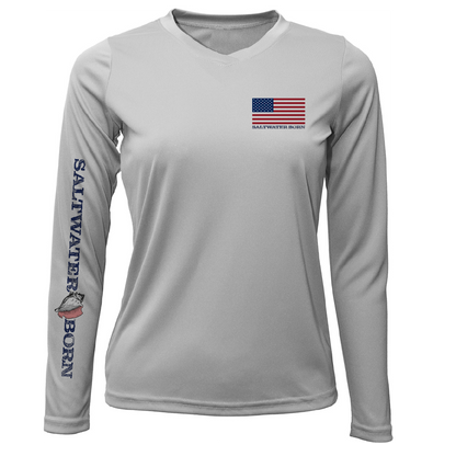 250th Anniversary Hammerhead Women's Long Sleeve UPF 50+ Dry-Fit Shirt