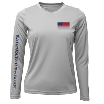 250th Anniversary Action Mahi Women's Long Sleeve UPF 50+ Dry-Fit Shirt