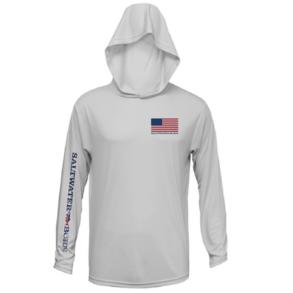 250th Action Tarpon Boy's Long Sleeve UPF 50+ Dry-Fit Hoodie