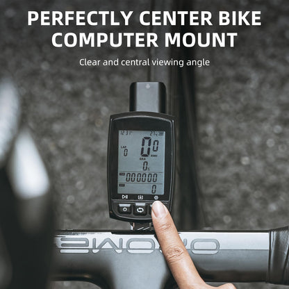 Bike Aluminum Computer Mount  compatible with Garmin, Wahoo, Bryton, and GoPro